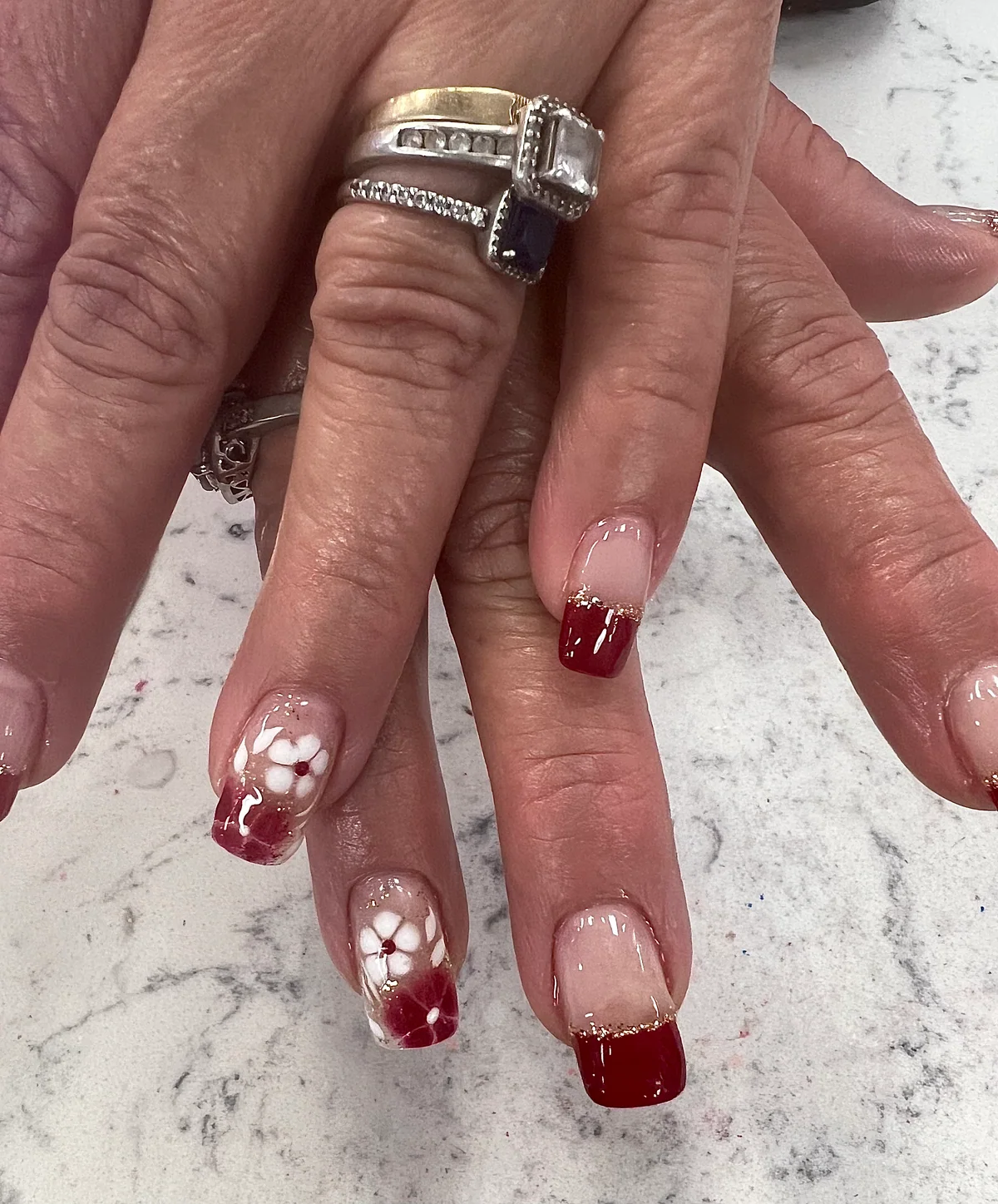 Recent manicure and nail design from DJ Nails 5