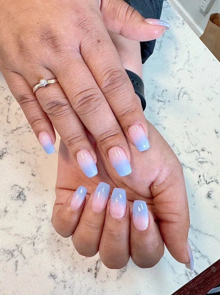 Recent manicure and nail design from DJ Nails 8